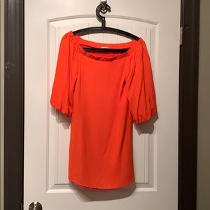 Women’s Soprano Off Shoulder Tunic Top small